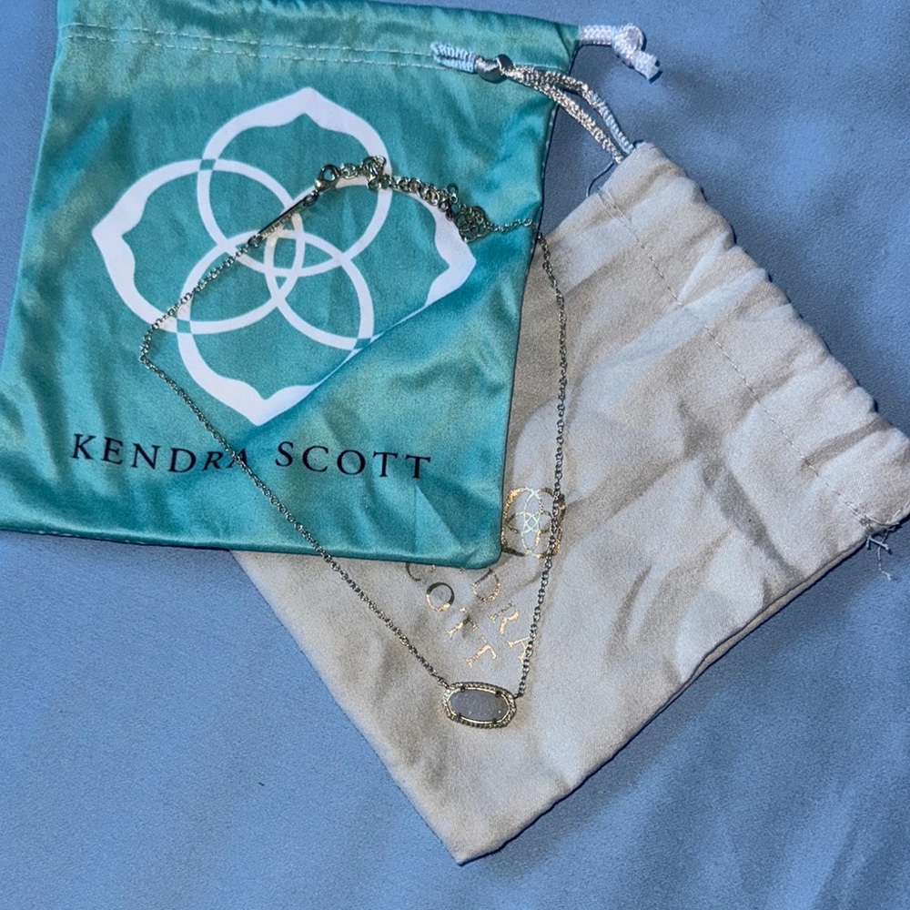 Kendra Scott Gold Pendant Necklace